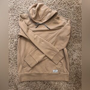 Men’s size small -  tan/khaki Eddie Bauer sweatshirt.